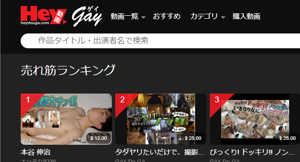 HEY動画gayのサムネイル